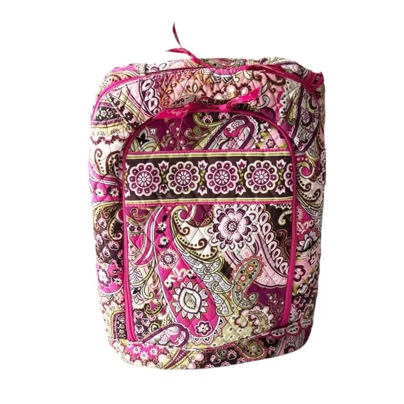 Vera Bradley Berry Berry Paisley Campus Backpack Vera Bradley Campus Laptop Backpack - Very Berry Paisley  main image 3
